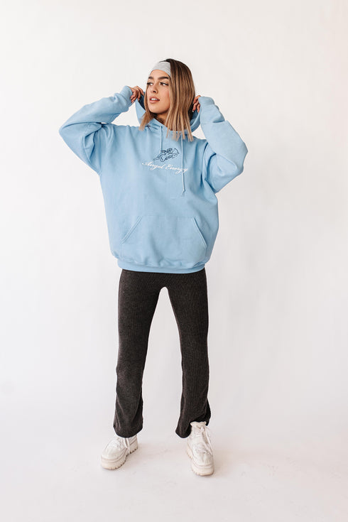 Angel Energy Hoodie// Blue
